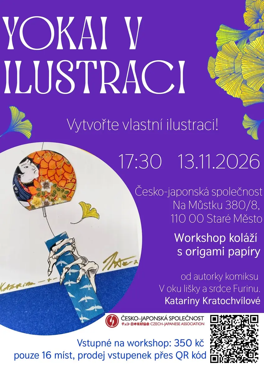 Collagen-Workshop: Herz des Furinu - Yókai Edition — Česko-japonská společnost, Prag