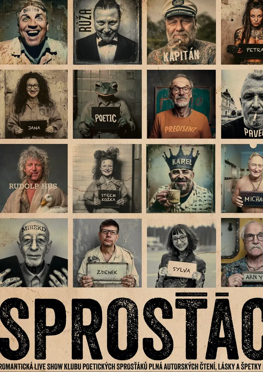 Klub der poetischen Grobian — Theater Koráb, Brünn