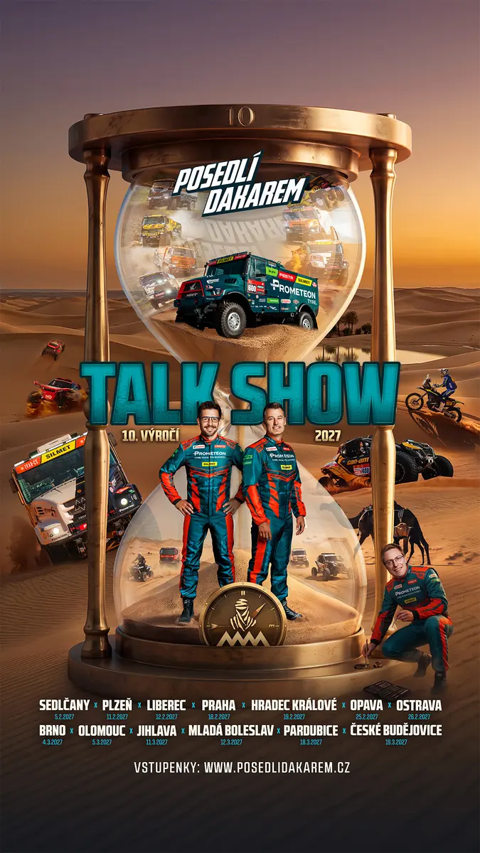 Dakar Obsession TALK SHOW — CineStar, Hradec Králové