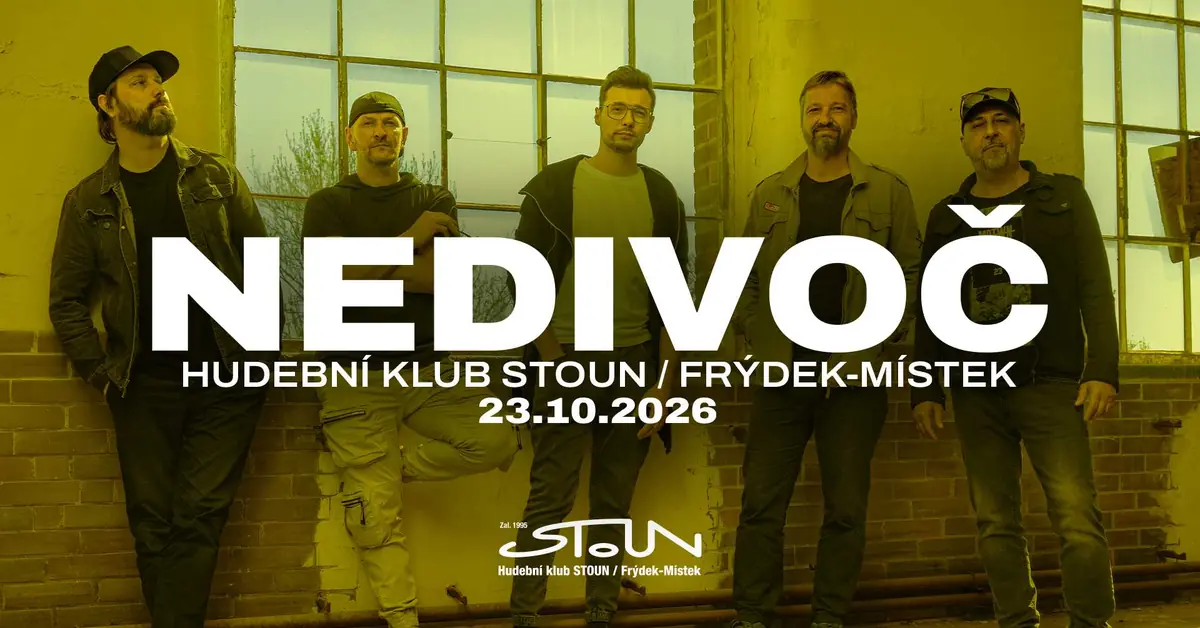 Nedivoč — Hudební klub Stoun, Frýdek-Místek