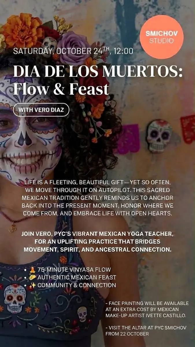 DIA DE LOS MUERTOS: Flow & Feast — Prag
