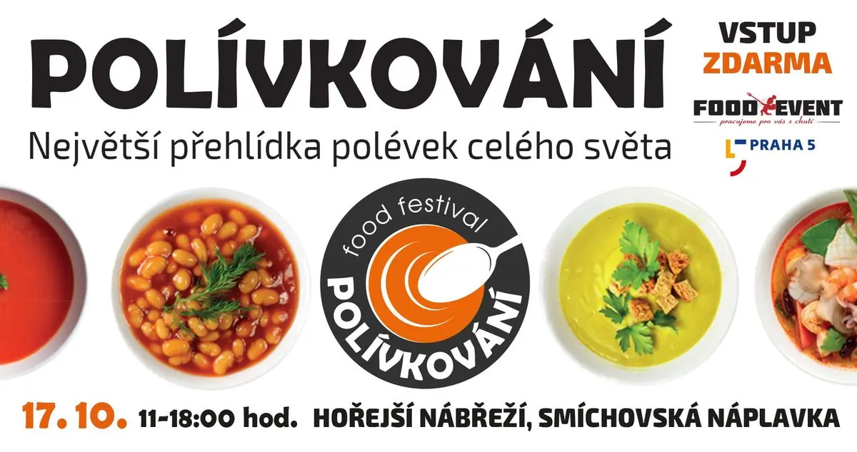 Herbst-Polívkování an der Smíchovská Náplavka 2026 — Smíchovská Náplavka, Prag