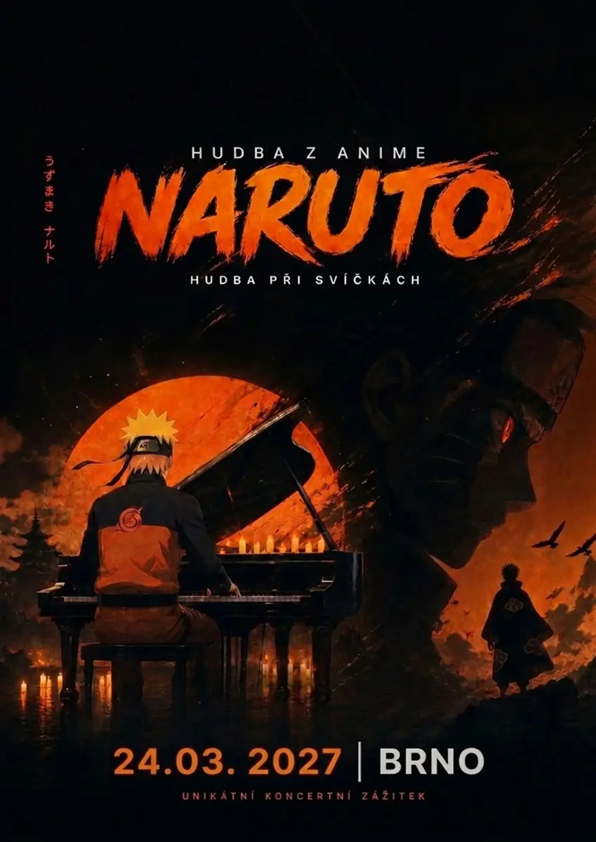 Naruto Music by Candlelight in Brno — Convent of Merciful Brothers, Brno