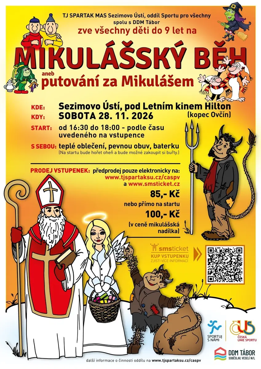 St. Nicholas Run - A Journey to Meet St. Nicholas — Louka pod Hiltonem (u kopce Ovčín), Sezimovo Ústí