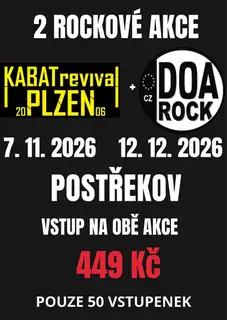 Kabát Revival + DOA Rock - Discounted Ticket
