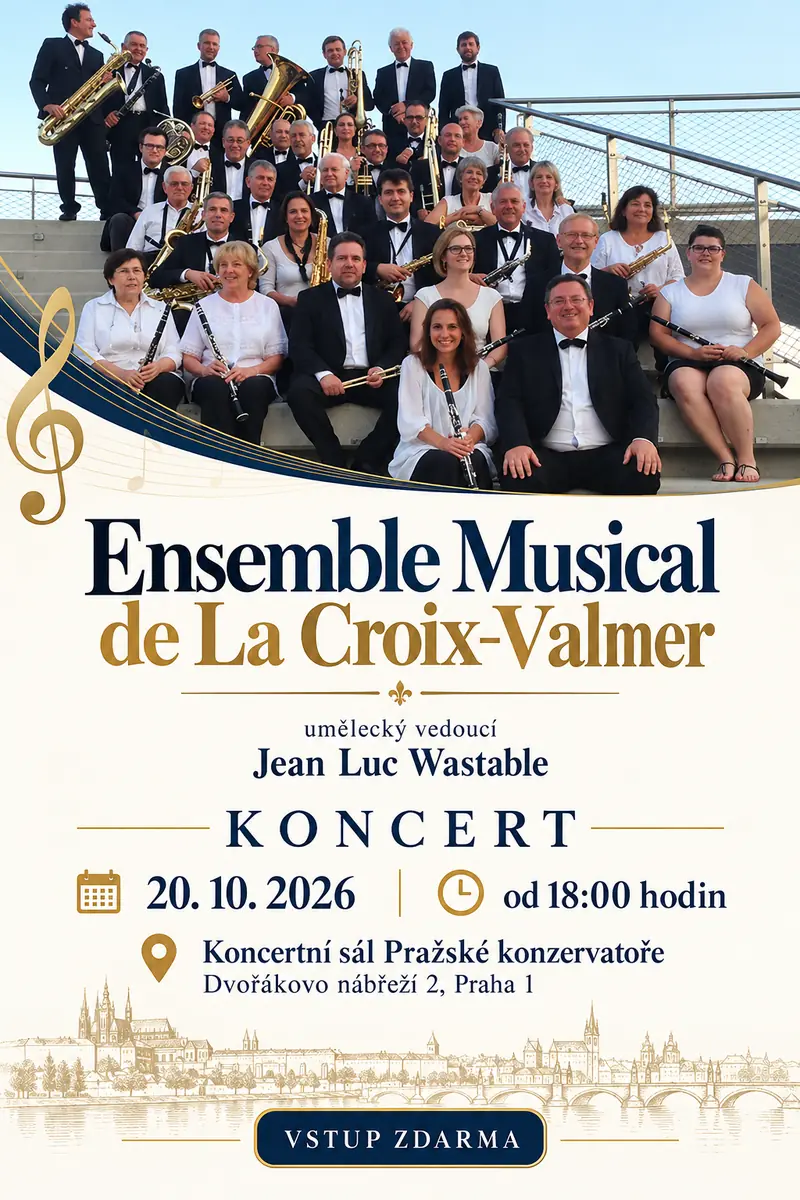 Ensemble Musical de La Croix-Valmer — Koncertní sál Na Rejdišti, Prag