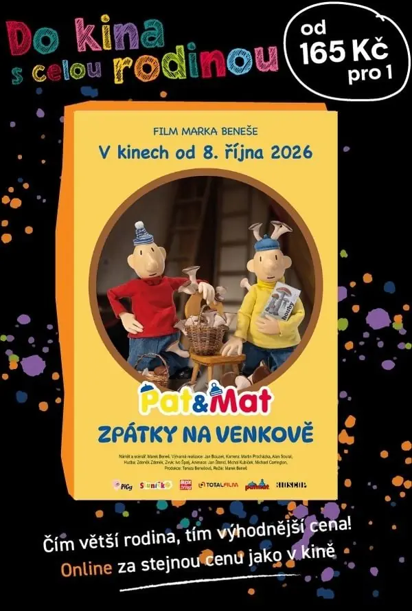 Pat and Mat: Back to the Countryside — Cinema City, Pardubice