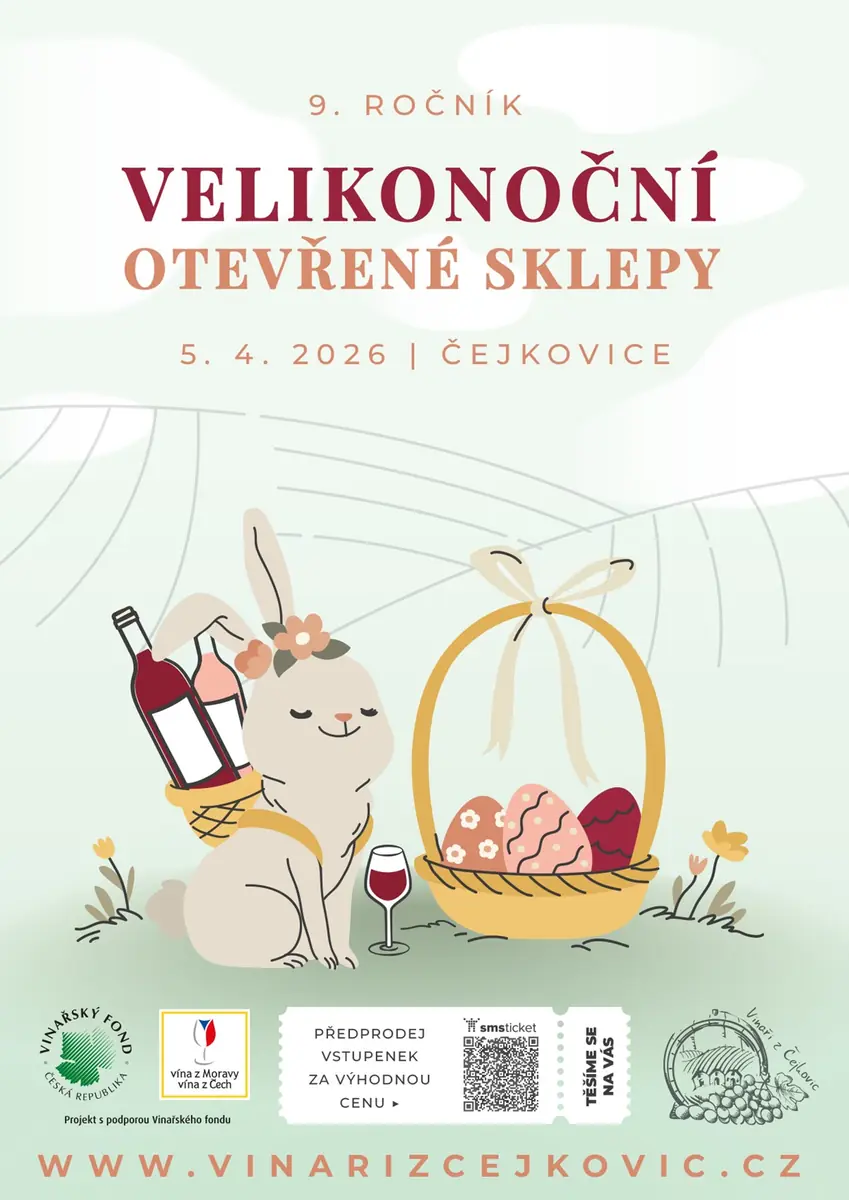 Velikonoční otevřené sklepy 2027 — Vinné sklepy, Čejkovice