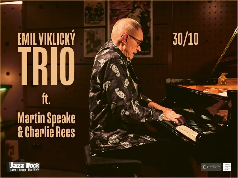 Emil Viklický Trio — Jazz Dock, Prague