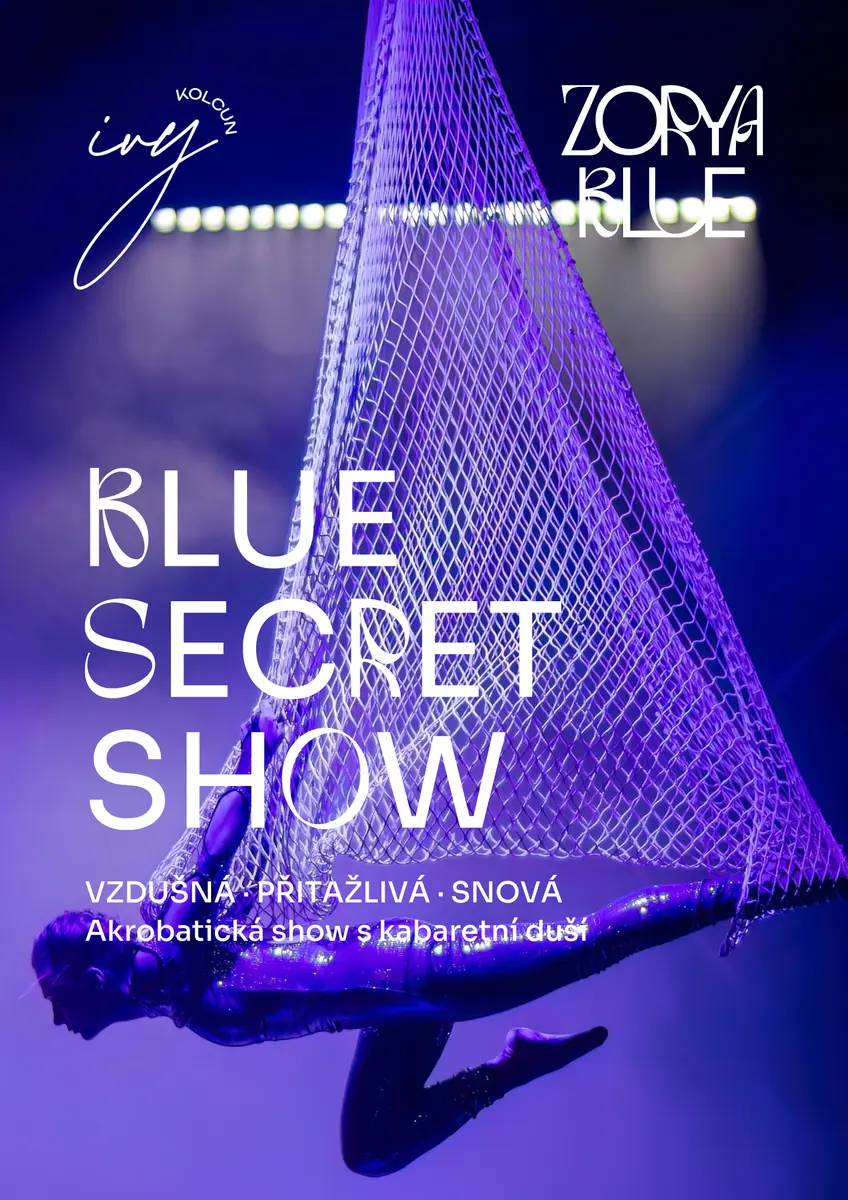 Blue Secret Show: Akrobatische Show mit Kabarett-Seele — Cabaret des Péchés, Brünn