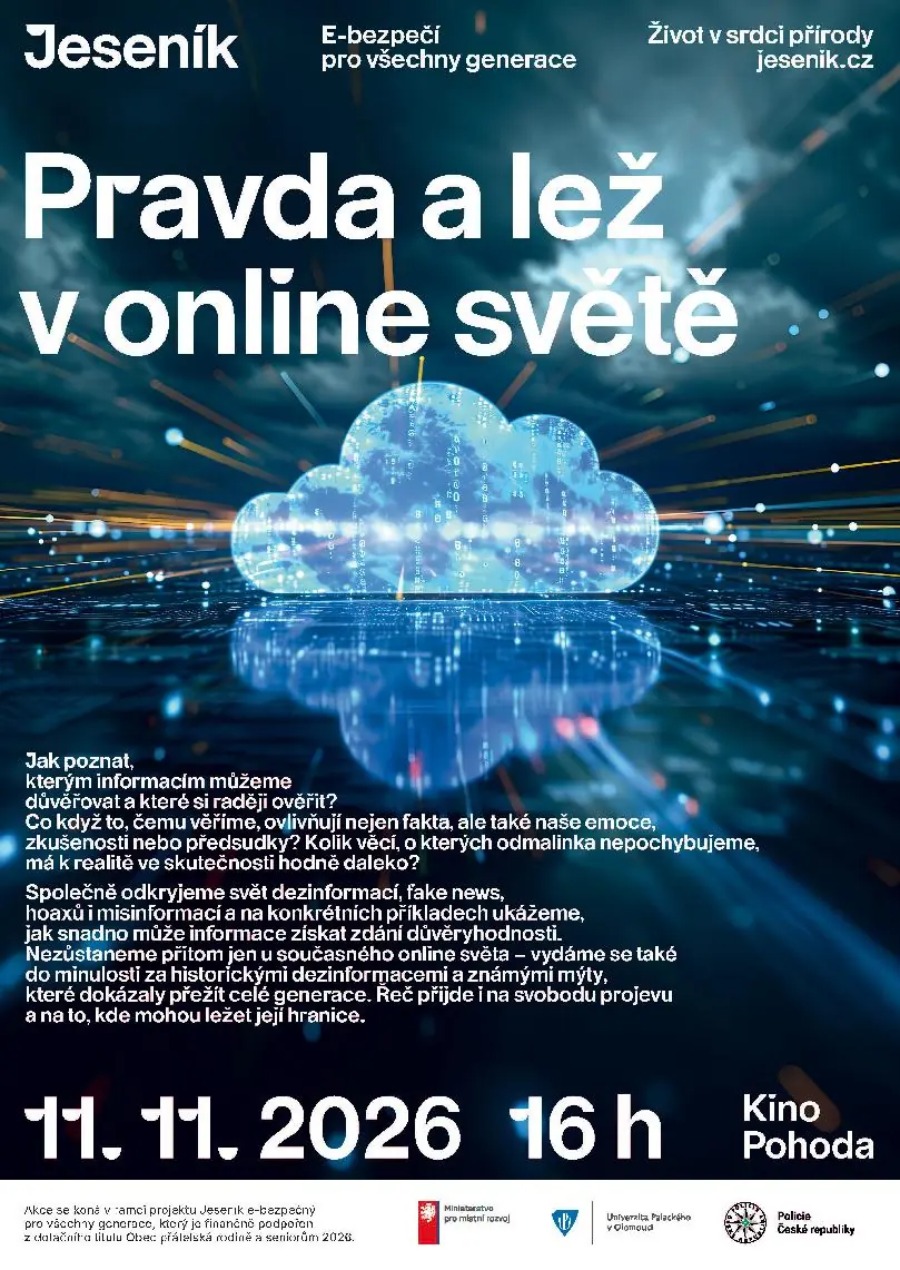 Правда и ложь в онлайн-мире — Divadlo P. Bezruče, Есеник