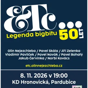 ETC 50 Years + November 8, 2026 — KD Hronovická, Pardubice