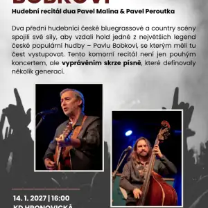 Hommage an Pavel Bobek - 14. Januar 2027