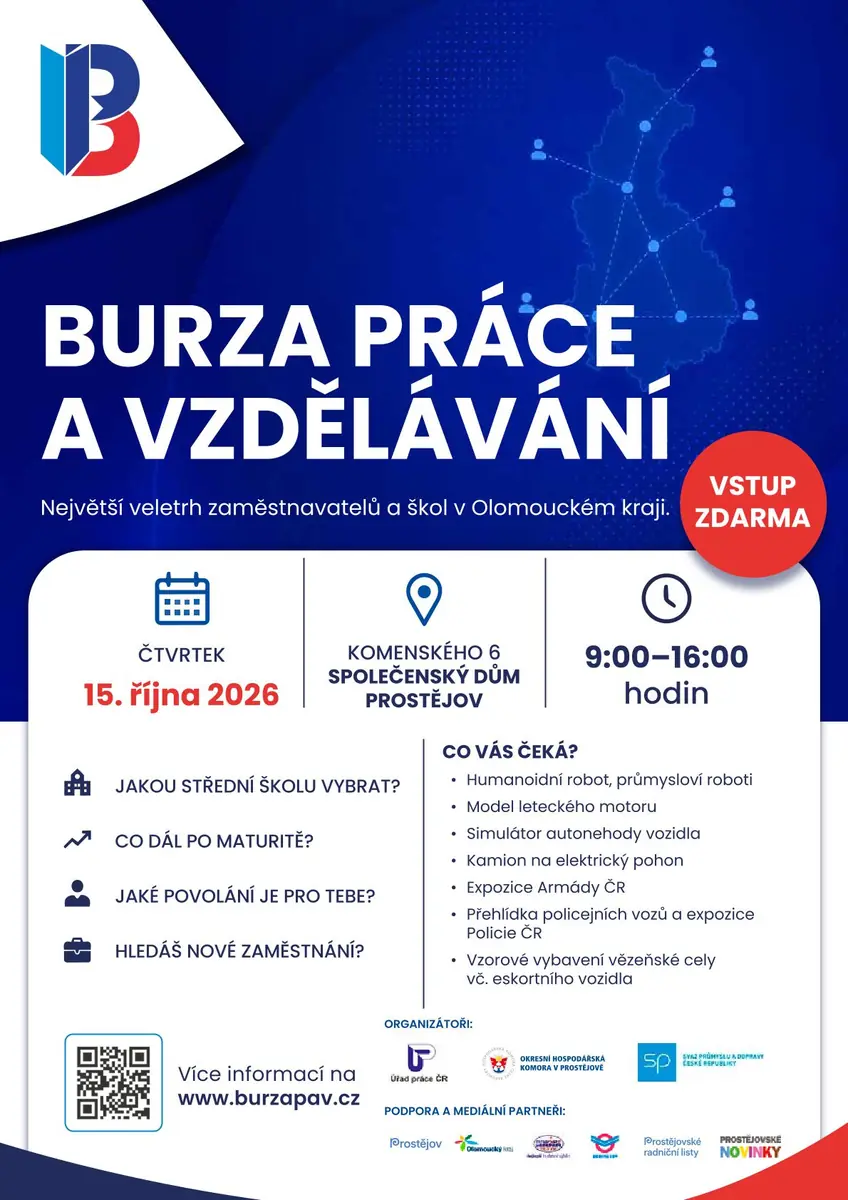 Arbeits- und Bildungsmesse — Společenský dům, Prostějov