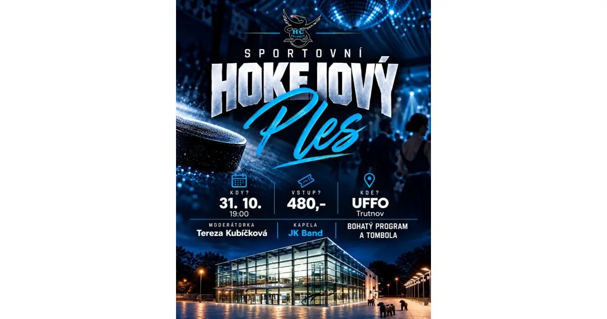 Sportlicher Eishockeyball — UFFO, Trutnov