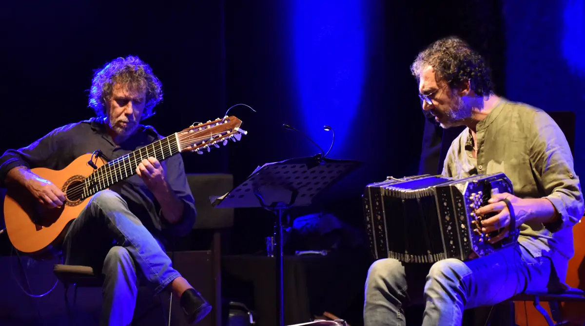 Daniele di Bonaventura & Marcello Peghìn: Elegiaco — Besední dům, Brünn