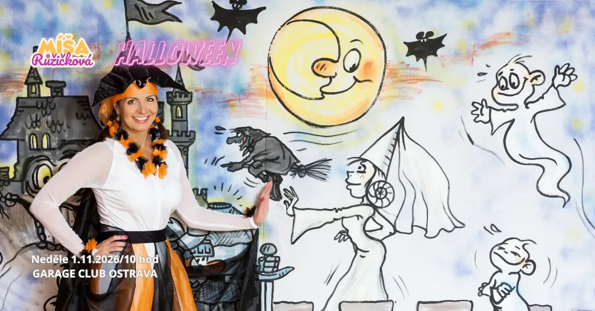 Miša Růžičková - Kinder-Halloween-Show 2026! — Garage Club, Ostrau