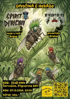 Divočina s hovady - Spirit divočiny + Hovado Boys - koncert