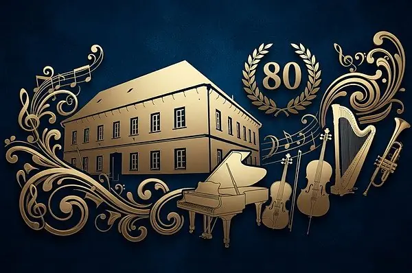 Slavnostní koncert k 80. výroční založení školy — Smetanův dům, Litomyšl
