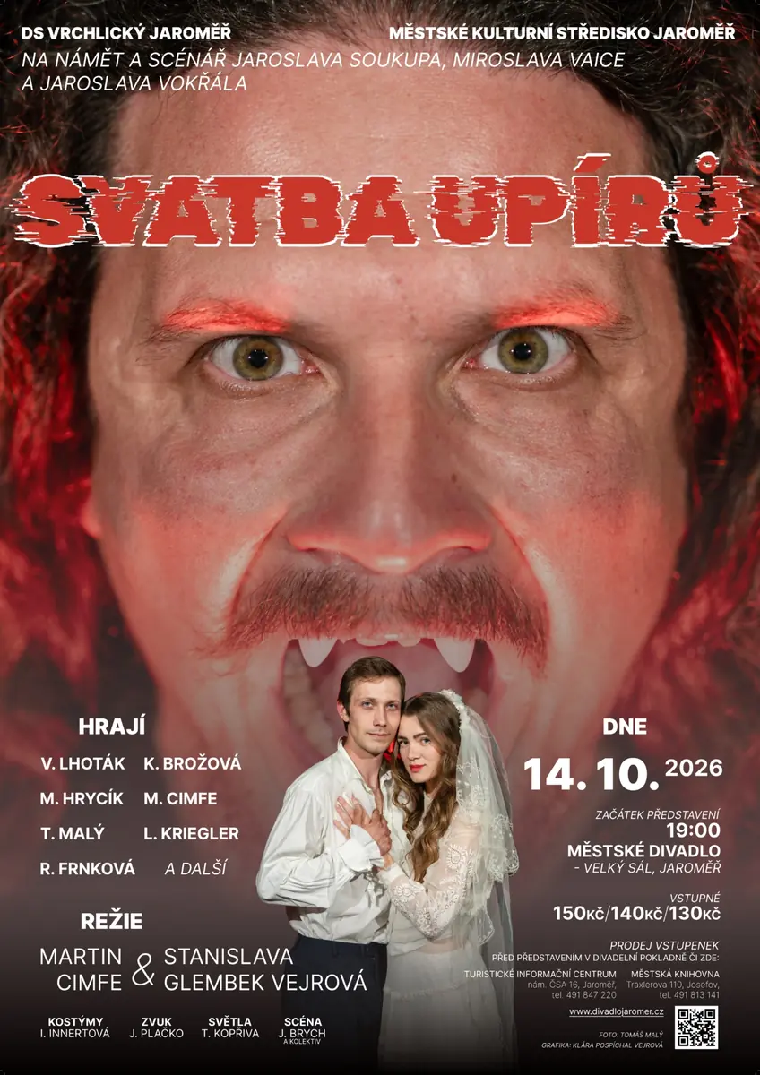 Hochzeit der Vampire — Městské divadlo, Jaroměř