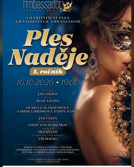 Ples Naději — Grandhotel AMBASSADOR Národní Dům, Karlovy Vary