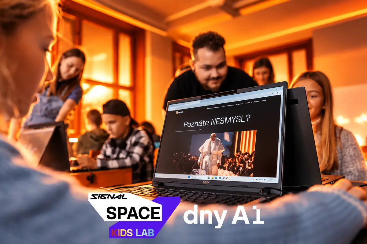 SIGNAL KIDS LAB x Aignos x Dny AI: Die Zukunft mit KI gestalten — Signal Space, Prag