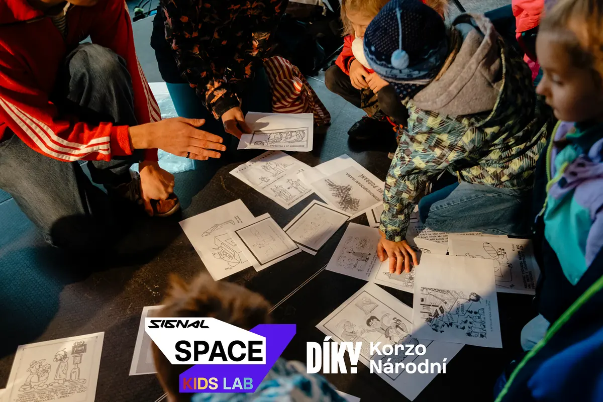 SIGNAL KIDS LAB × KORZO NÁRODNÍ: Freiheit ist mehr als ein Wort aus dem Lehrbuch — Signal Space, Prag