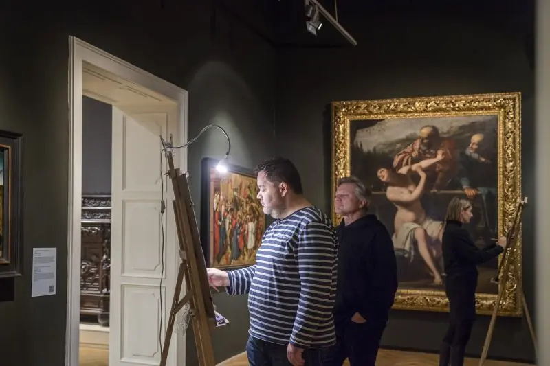 Mit Bleistift und Pinsel unter den Meistern - Grundkurs — Mährische Galerie in Brno, Brünn