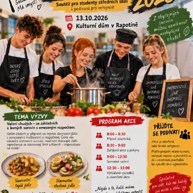 Vaření proti chudobě — Kulturní dům, Rapotín