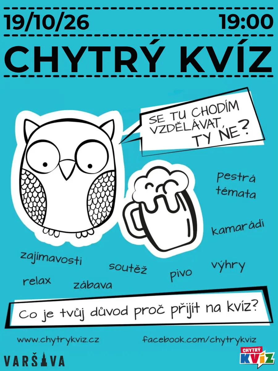 Розумний квіз — Klub Varšava, Прага
