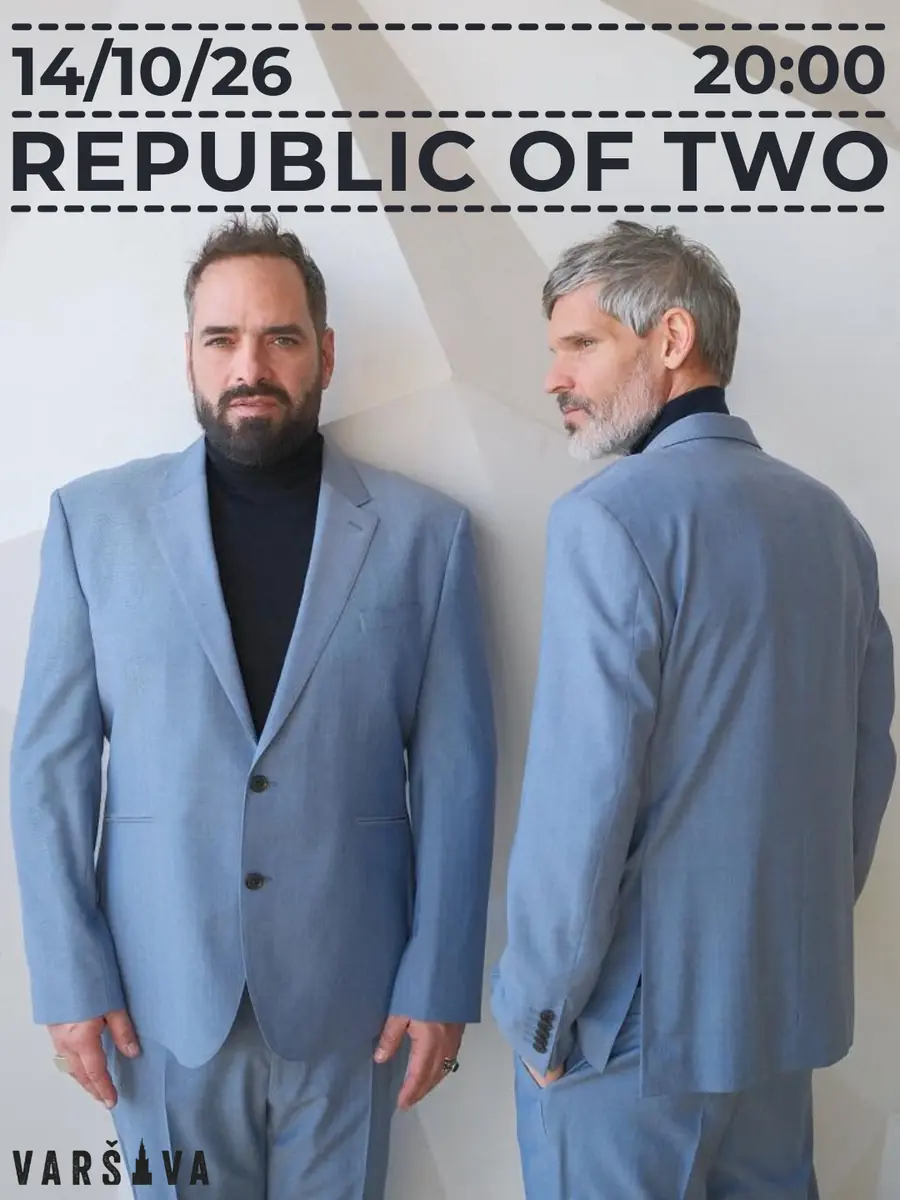 Republic of Two — Klub Varšava, Прага