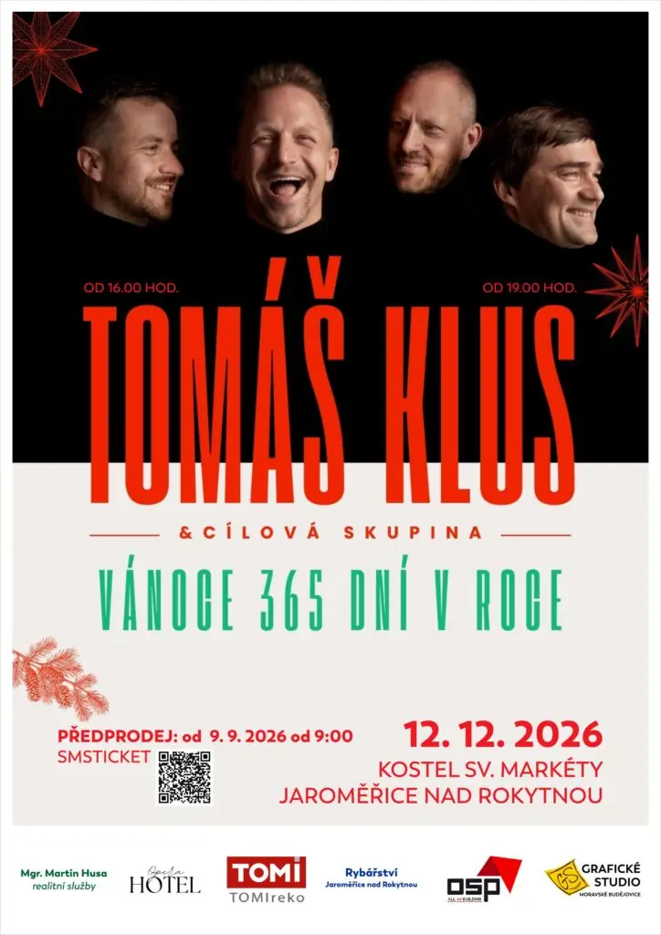 Koncert — Kostel sv. Markéty, Jaroměřice nad Rokytnou