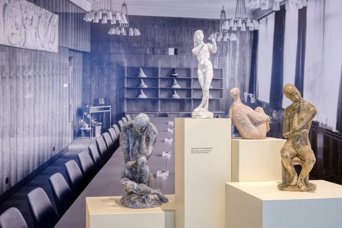 Führung mit Kuratorin Eliška Nováková und Leonora Kitzbergerová, Tochter der Künstlerin — Museum Kampa, Prag