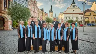 Koncert Královédvorského chrámového sboru na hospitálu Kuks