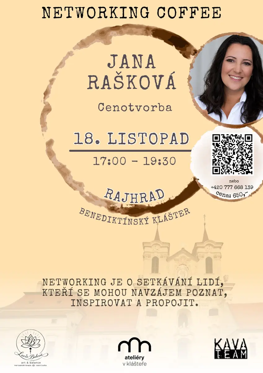 Networking Coffee с Яной Рашковой — Бенедиктинское аббатство Райград, Райград