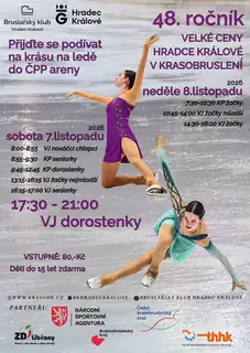 48. Großer Preis von Hradec Králové im Eiskunstlauf