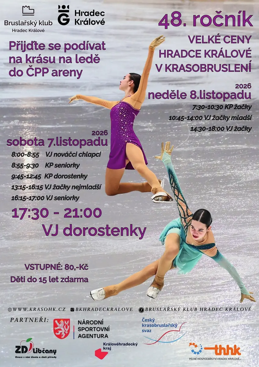 48-й Гран-при Градца-Кралове в фигурном катании — ČPP Aréna Hradec Králové, Градец-Кралове