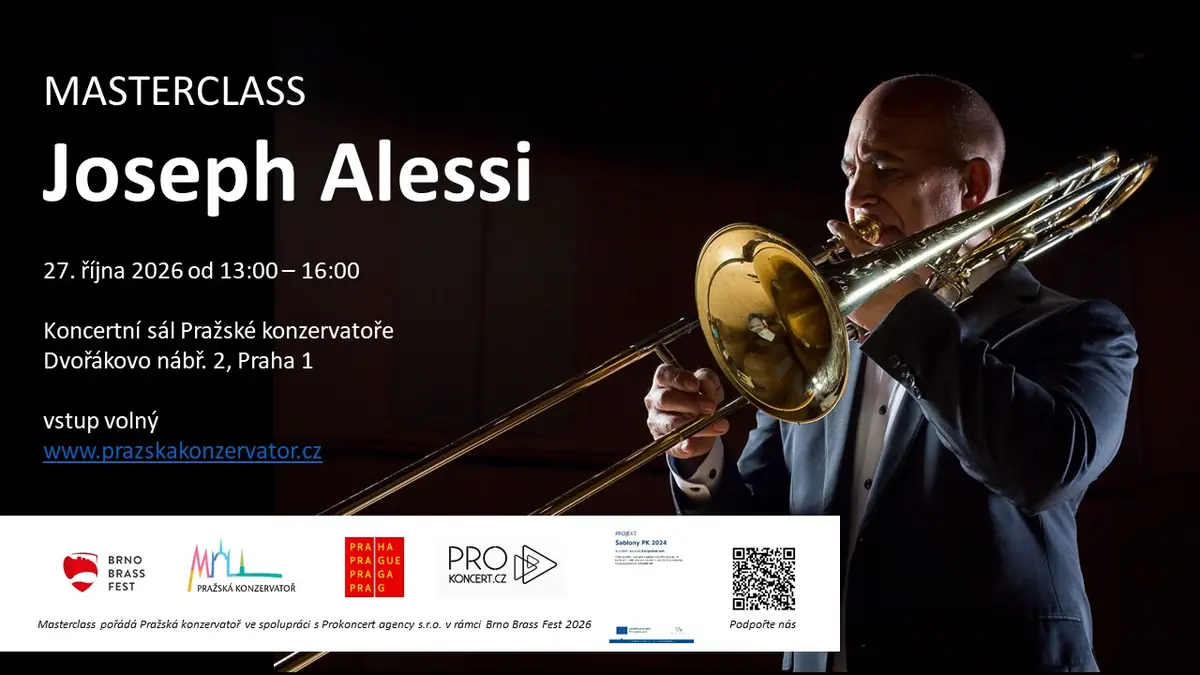 Meisterklasse Joseph Alessi — Koncertní sál Na Rejdišti, Prag