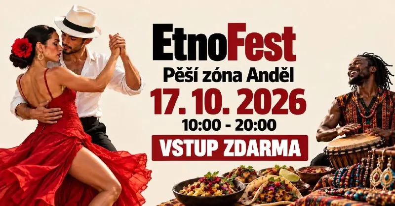 EtnoFest — Anděl (pěší zóna), Prag