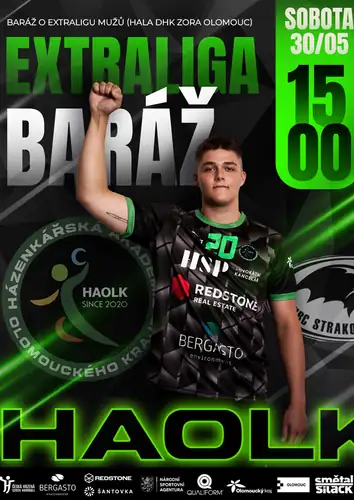 Плей-офф за место в Экстралиге мужчин (HAOLK vs HBC Strakonice)