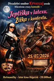 Монахиня в латексі, Жижка в контексті - театр КRVESAJ