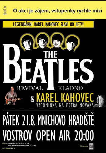 Geburtstagskonzert Karel Kahovec und The Beatles Revival