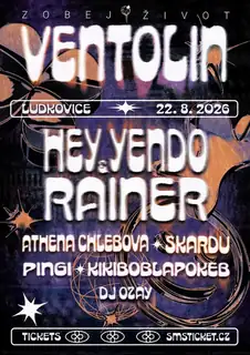 ZOBEJ ŽIVOT FEST: VENTOLIN, HEY YENDO & RAINER та інші...