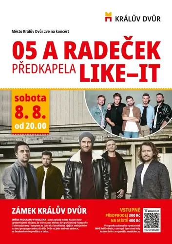 Концерт группы O5 и Radeček, Like it