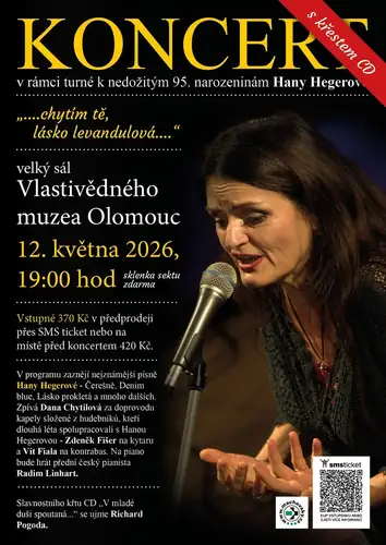 "....chytím tě, lásko levandulová...." Pocta Haně Hegerové