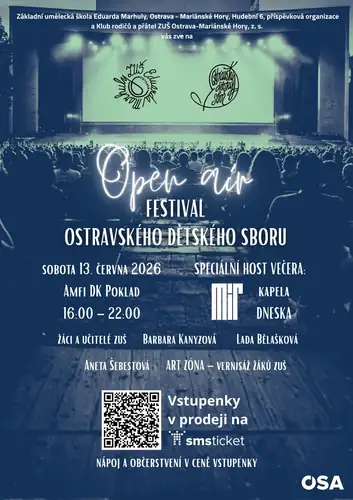 Open Air Festival of the Ostrava Children's Choir ZUŠ E. Marhuly