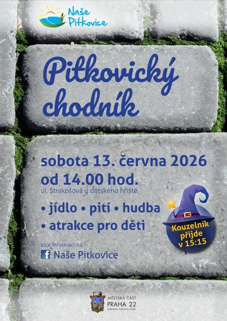 Pitkovický chodník — Pitkovice, Strakošová (u dětského hřiště), Praha