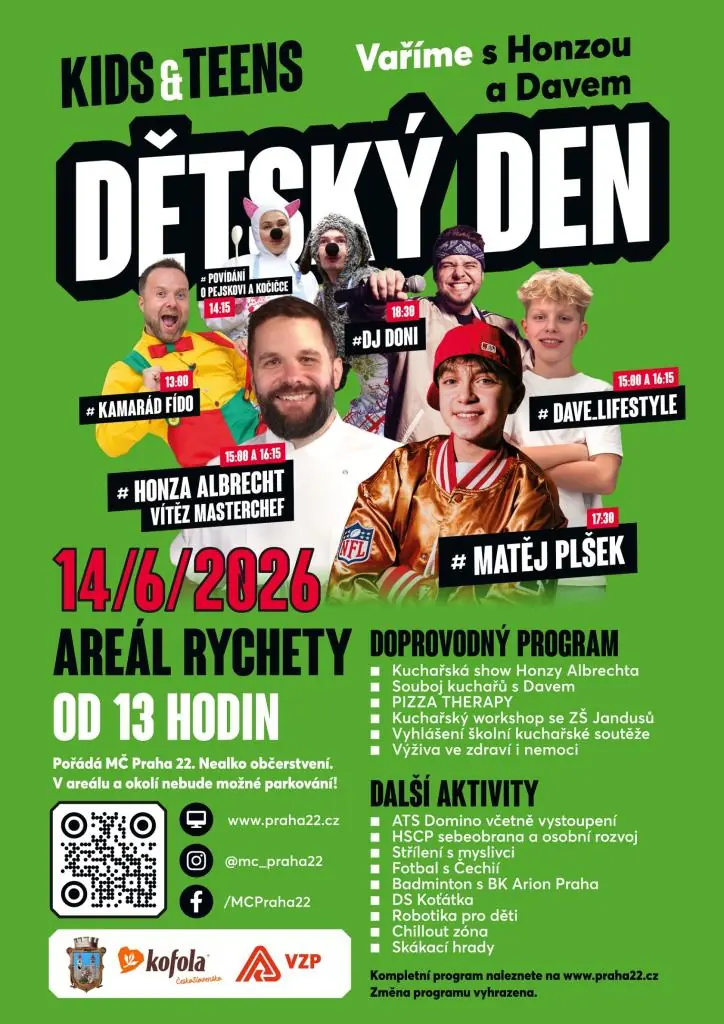 Children's Day - Cooking with Honza and Dave — Areál 7, Prague