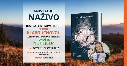 Ignis Fatuus LIVE - Беседа с Петрой Клабухавой | NEZÁMEK