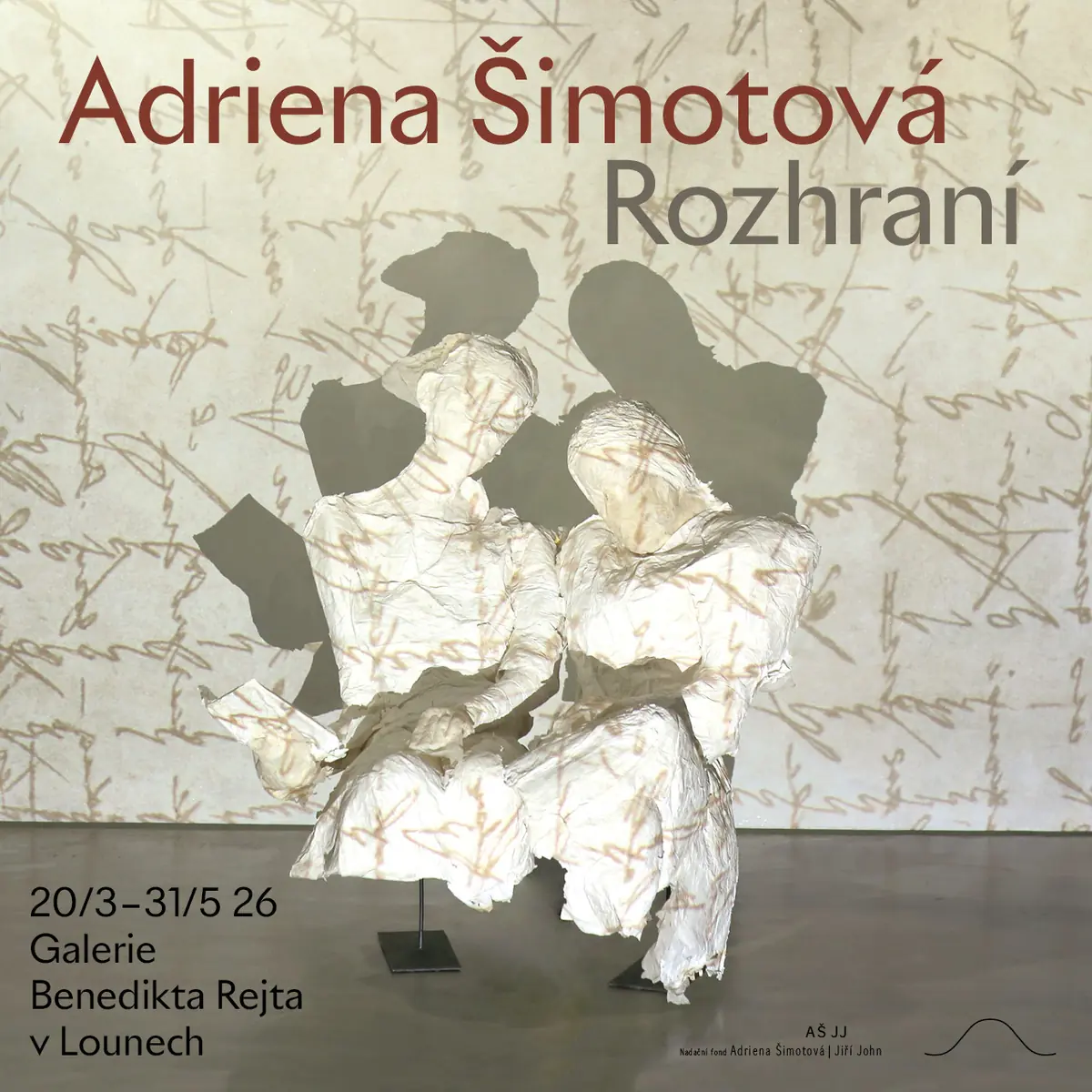 Adriena Šimotová – Rozhraní — Galerie Benedikta Rejta v Lounech, Louny